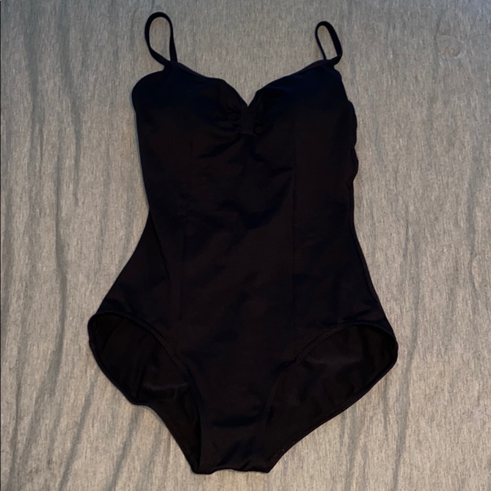 Capezio leotard with adjustable straps and bra